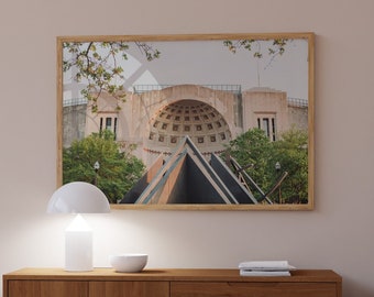 Ohio State Buckeyes Stadium, OSU Football Art, Handmade, Buckeyes Fan, Extra Large Print, Gift for Him, Realtor Gift