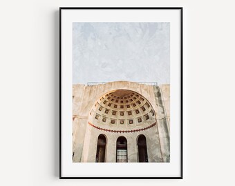 Vintage Painting Ohio State Stadium Rotunda, Buckeyes Gift, OSU Print, Graduation Gifts, Home Decor, Unique Gifts, For Him, For Dad