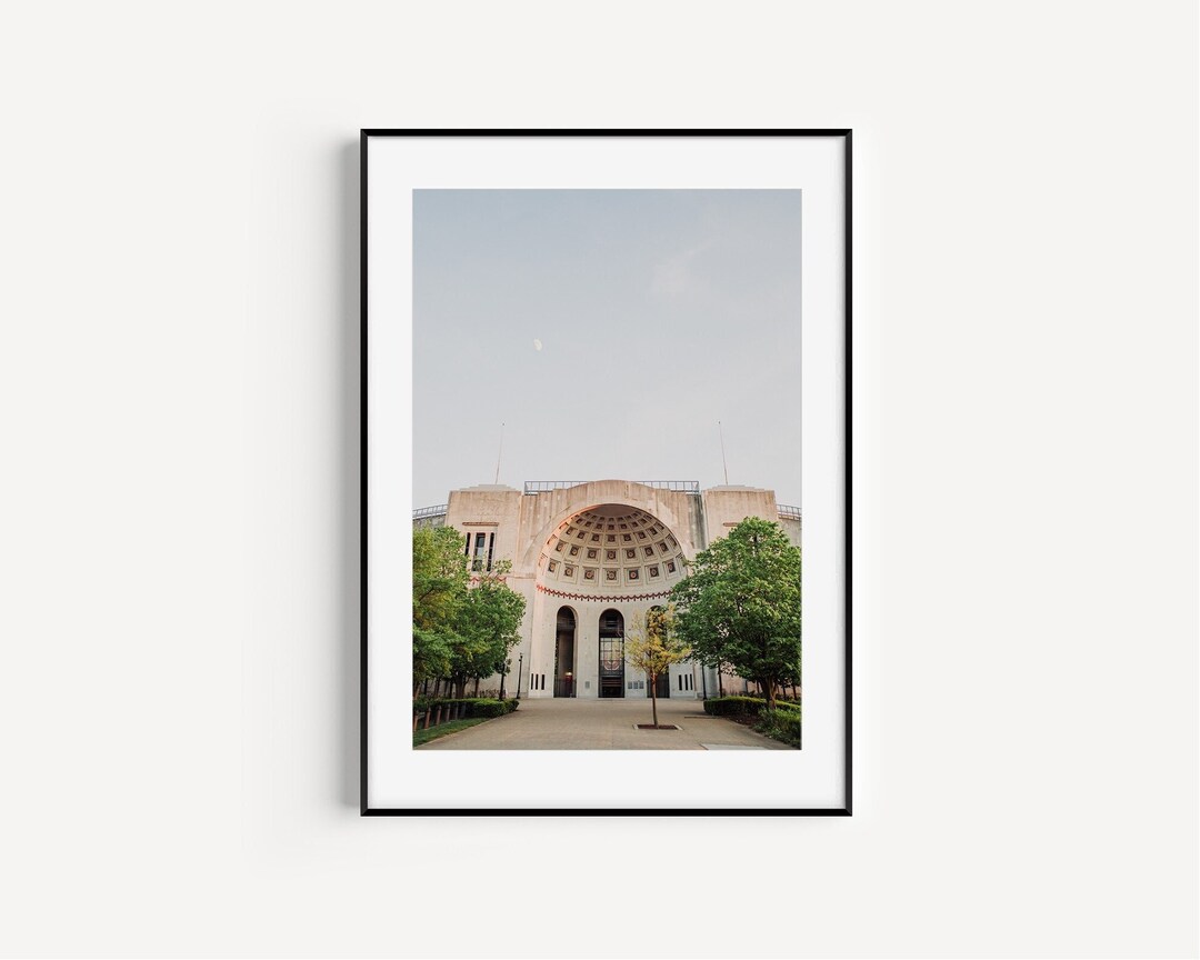 The Ohio State University Football Stadium Print, Ohio State Gift, the ...