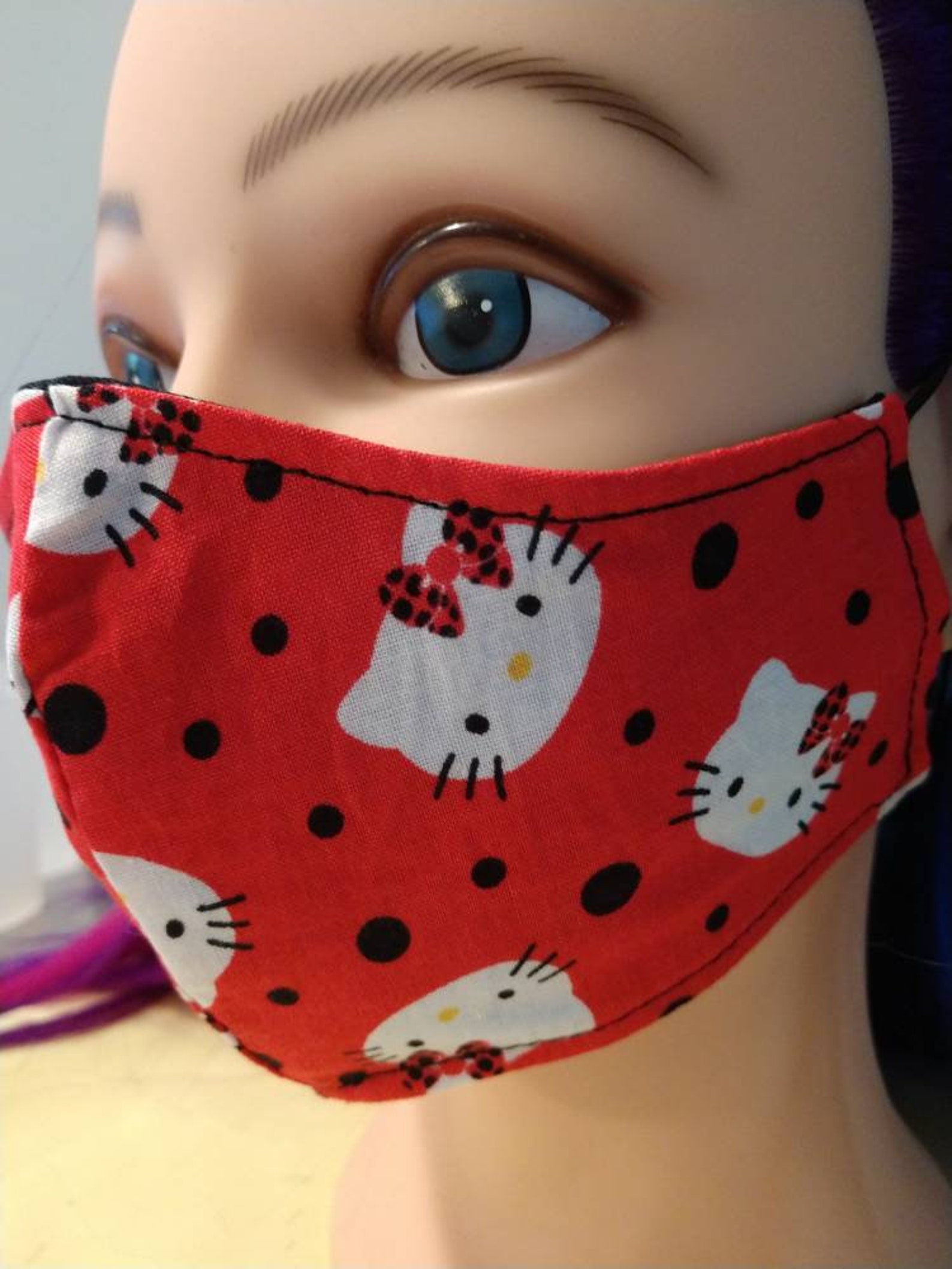 hello kitty cloth face mask