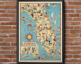 Funny Florida Map Etsy - Il 340x270.3097363232 Huv9