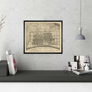 May include: A vintage black and white map of New Orleans, Louisiana, with the text "PLAN of NEW ORLEANS the CAPITAL of LOUISIANA." printed at the bottom.
