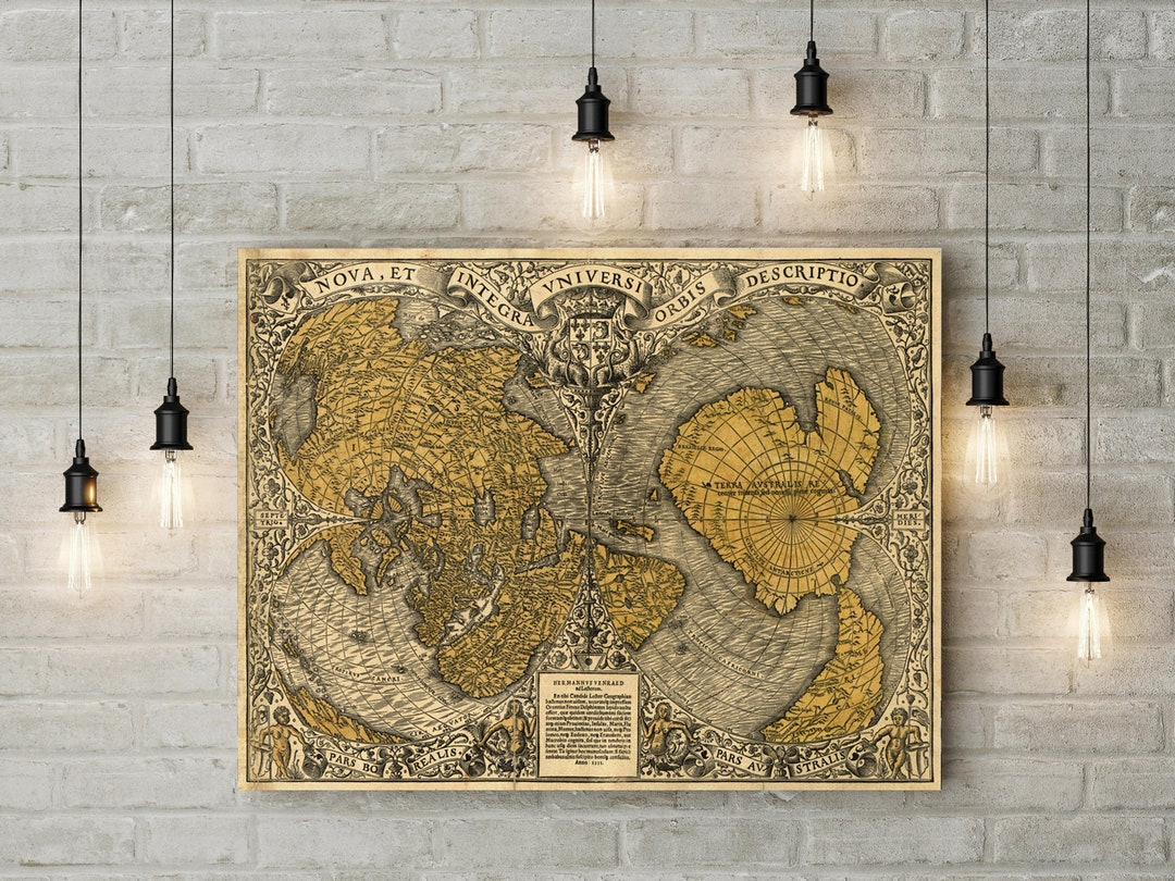The Oronteus Finaeus Map Of The World 1531 World Map Fine Art Print Il 1080xN.1705291685 Xbfz 