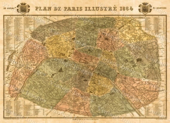パリ歴史地図 パリ歴史地図 パリ歴史地図 | ジャン ロベール ピット
