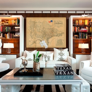 Old Texas Map, TEXAS, Map of Texas, Vintage Map, 1849 Map of Texas, Restoration decor Style Texas Wall art German Map Of Texas Wall Decor