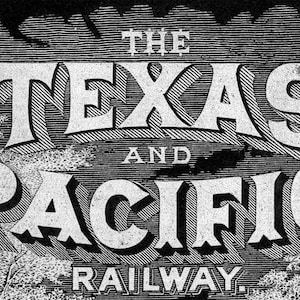 Arte murale del Texas 1878 Arredamento per la casa in stile fattoria del Texas d'epoca Arredamento per la casa in stile western Arredamento per ufficio antico Arte storica del Texas Arredamento rustico Regalo unico
