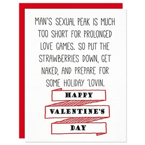 Funny Valentines Day Card - Holiday &#39;Lovin - Funny Valentines Card - Letterpress Greeting Card