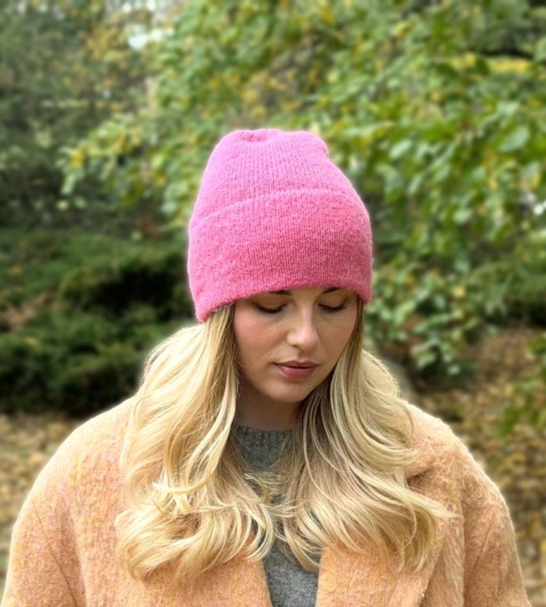 Spring Women Hat- Knitted Alpaca-silk Girl Beanie-choice of 