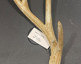 Faux Antler Picks plastic Set of 4 Decorations 13” long