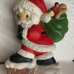 Precious Moments Santa - Etsy