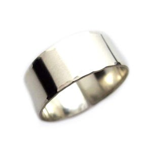 Pure Silver Ring Personalized Ring Solid Sterling Silver Band Unisex Engraved Band Fine Silver Men / Women Birthday Gift for him Plain Rings