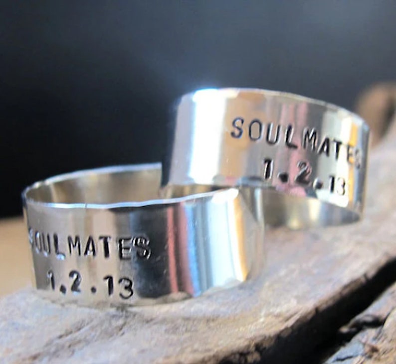 Soulmates Rings in Sterling Silver