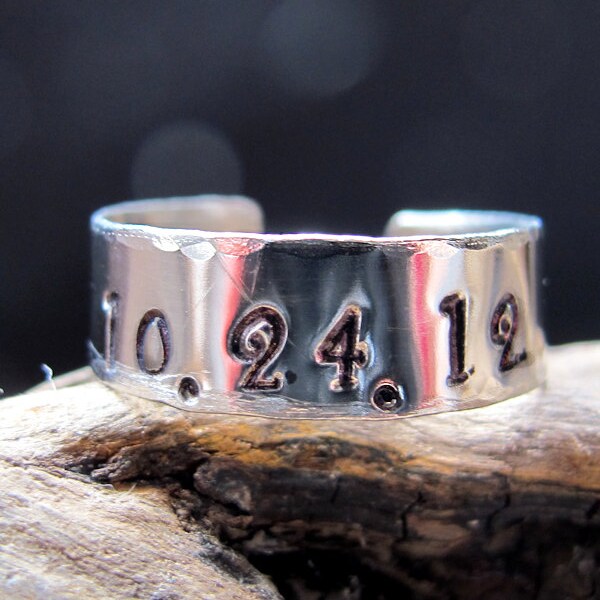 Date Ring Etsy
