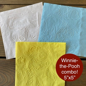 Winnie the Pooh napkins party napkins eeyore piglet birthday party baby shower tigger party supplies table decorations