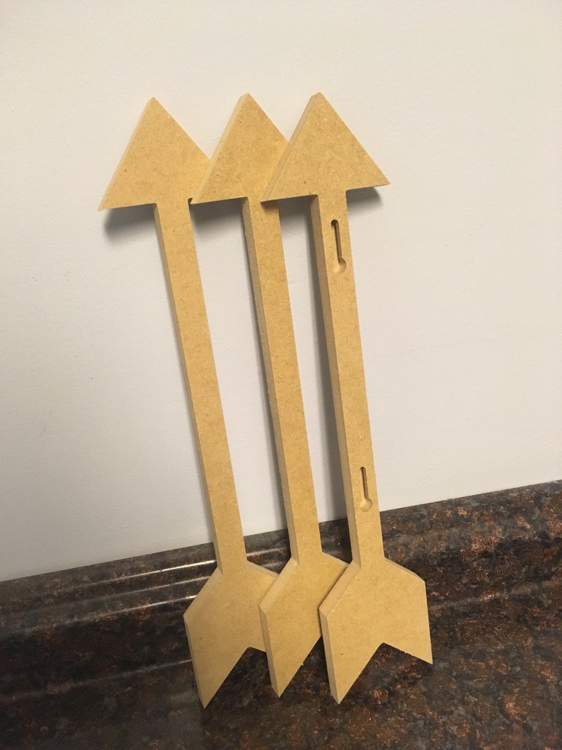 Wooden Arrows nursery unfinished wood arrows 16 long Etsy