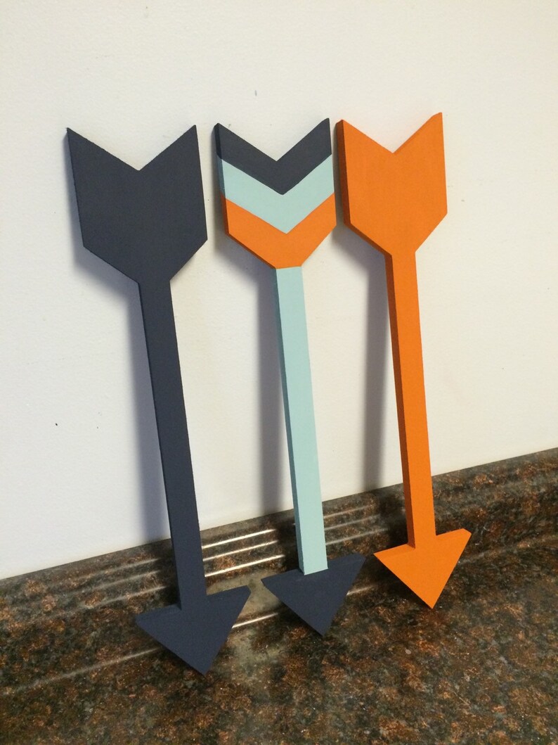 Arrow Nursery Arrow Wall Decor Tribal Kids Decor Arrow Wall Etsy