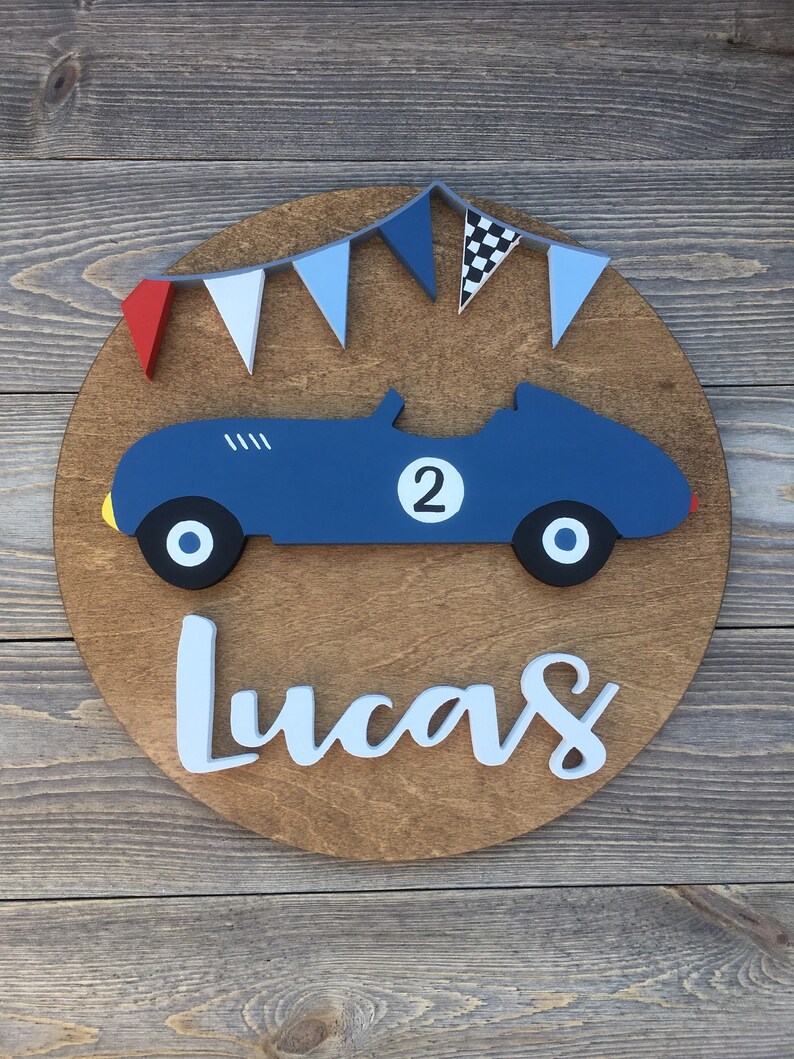 Race car nursery race car wall decor race car prints race car Etsy