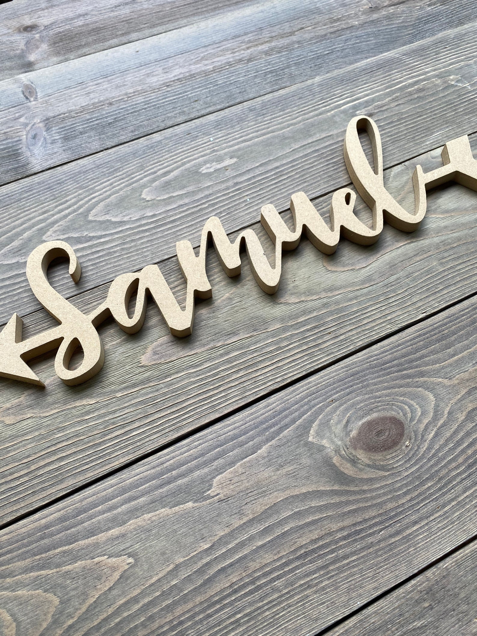 Adventure name wall decor name sign wood cutout wood Etsy