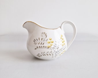 Mid-century Ridgway Miramar White Mist milk jug