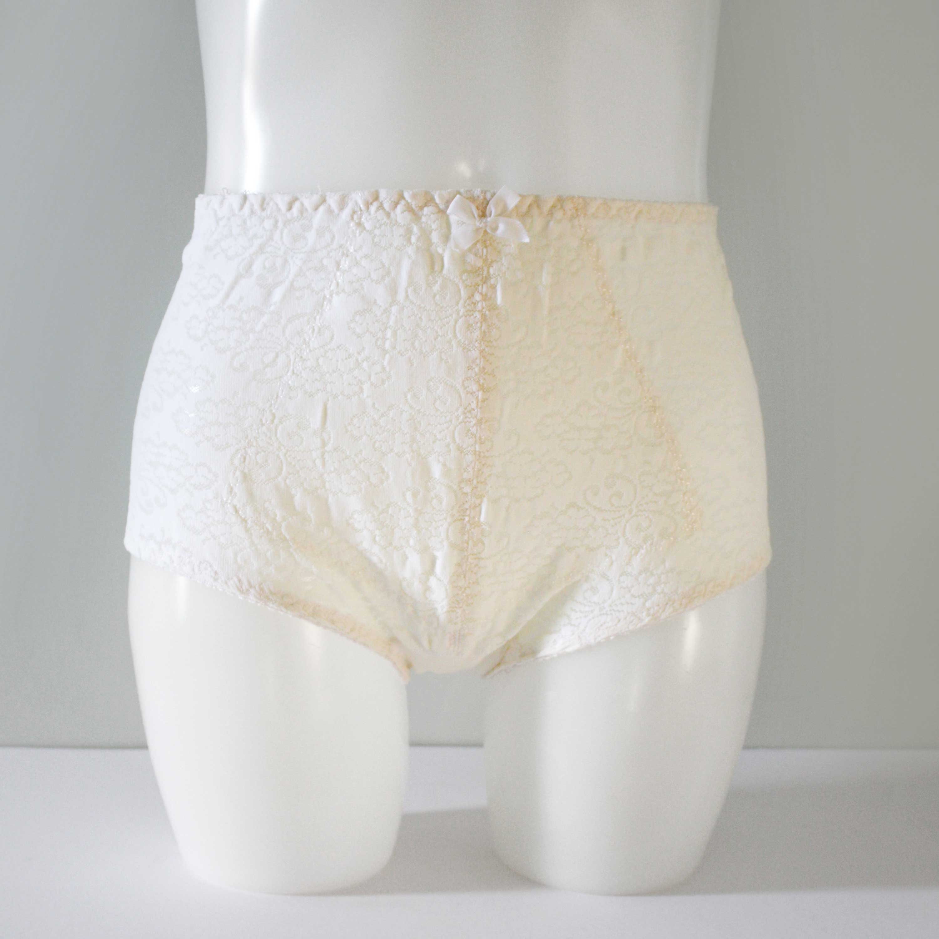 Vintage Highwaist Lace Panties White 1960s Lace Panties Etsy UK
