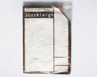 Mid-Century Runproof Stockleigh Seamed Stockings
