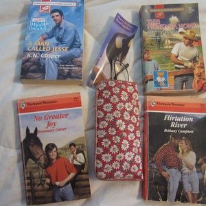 Four Vintage Harlequin Romance Novels -- Love On the Range!  Set # 9