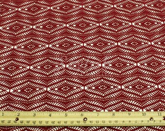 Geometric Lace Fabric - Etsy