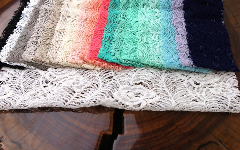 Arts and Crafts 1 Yard Style 308 for Bridal Decoration Coral Sugar Grow Design Lace Fabric by the Yard