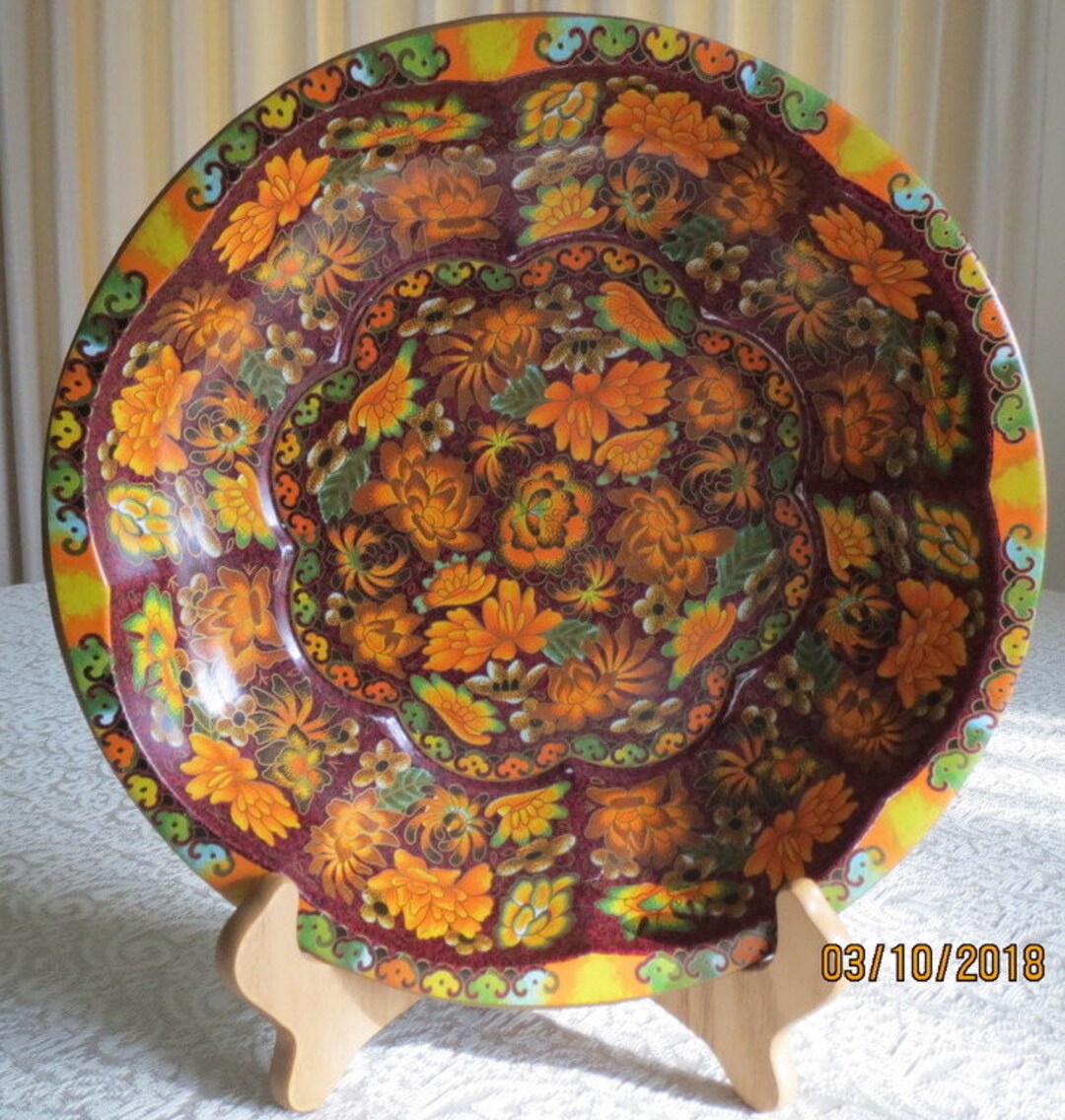 Tin Bowl Decatur REDUCED PRICE - Daher Tin Bowl - Circa 1971 - Etsy