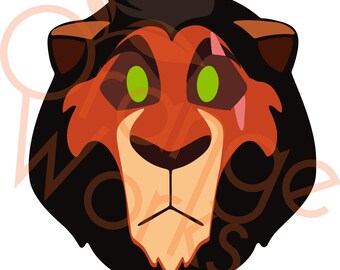 Free Free 64 Silhouette Lion King Scar Svg SVG PNG EPS DXF File