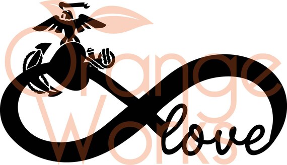Marine Infinity Love Cuttable File Svg Png Jpeg Dxf Etsy