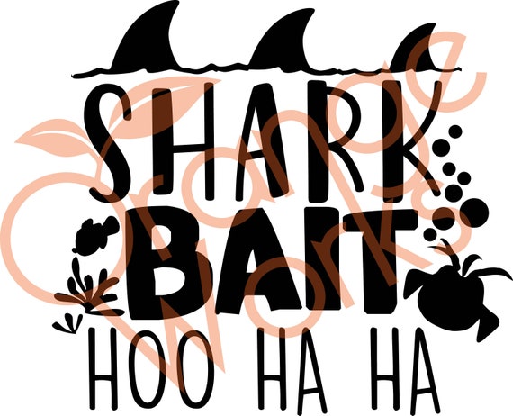 Free Free Shark Bait Svg