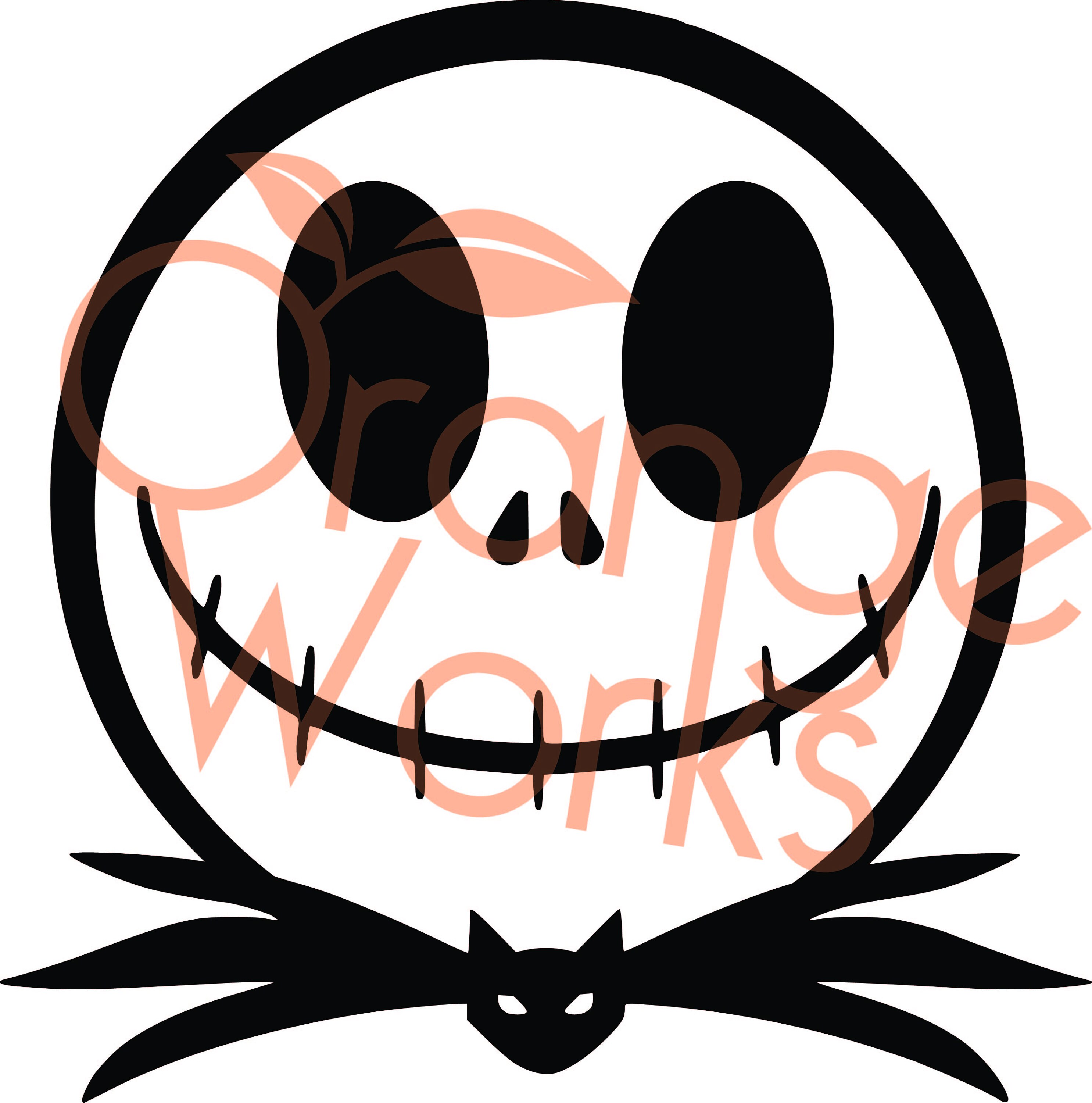 Download Jack Skellington Svg Png Jpeg Cut File Nightmare Before Etsy