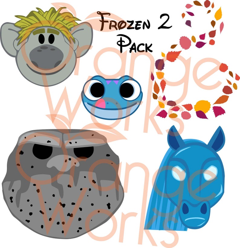 Frozen 2 Pack SVG PNG JPEG Cut file Frozen 2 Wind | Etsy