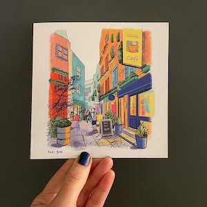 Carte de voeux Neal's Yard Covent Garden, Londres