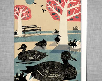 Carte du parc vie canards