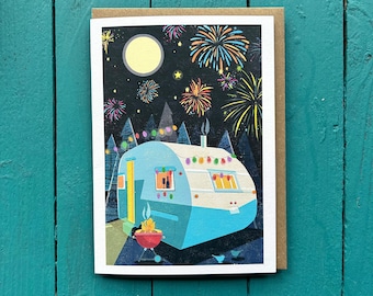 Retro-caravan-outdoor-card-blank