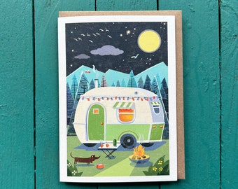 Green-Caravan-Dog-Outdoors-Card-blank