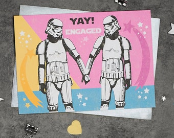 Stormtrooper Engagement Card