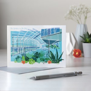 Le jardin dans le ciel, carte de Londres