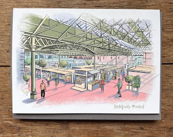 Spitalfields Market London Card