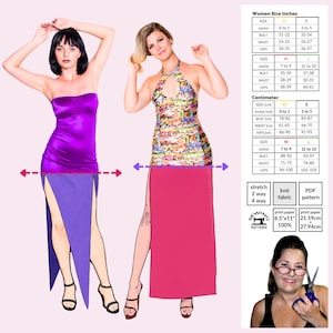 strapless open back dress Impress Color Press-On Manicure