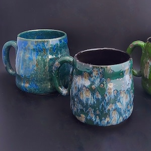 Taza de 28 oz, enorme, extragrande, para cerveza, jumbo, de 850 ml, de gres, apta para lavavajillas y microondas, fabricada en Cornualles, Reino Unido.