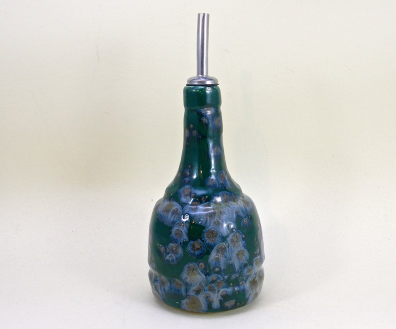 Ceramic Oil Bottle Oil Dispenser Olive Oil Bottle Vinegar Etsy