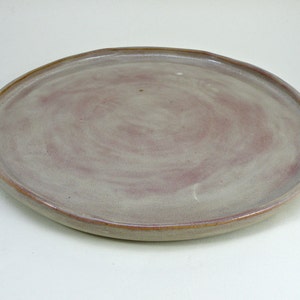 pizza plate,  cake serving plate, pizza serving plate, serving dish  stoneware food safe glaze made to order