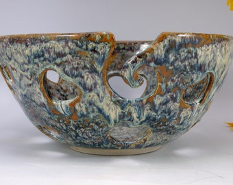 jumbo yarn bowl Huge Yarn Bowl with multiple holes mother's day gift extra extra  large yarn bowl Knitting Bowl Crochet