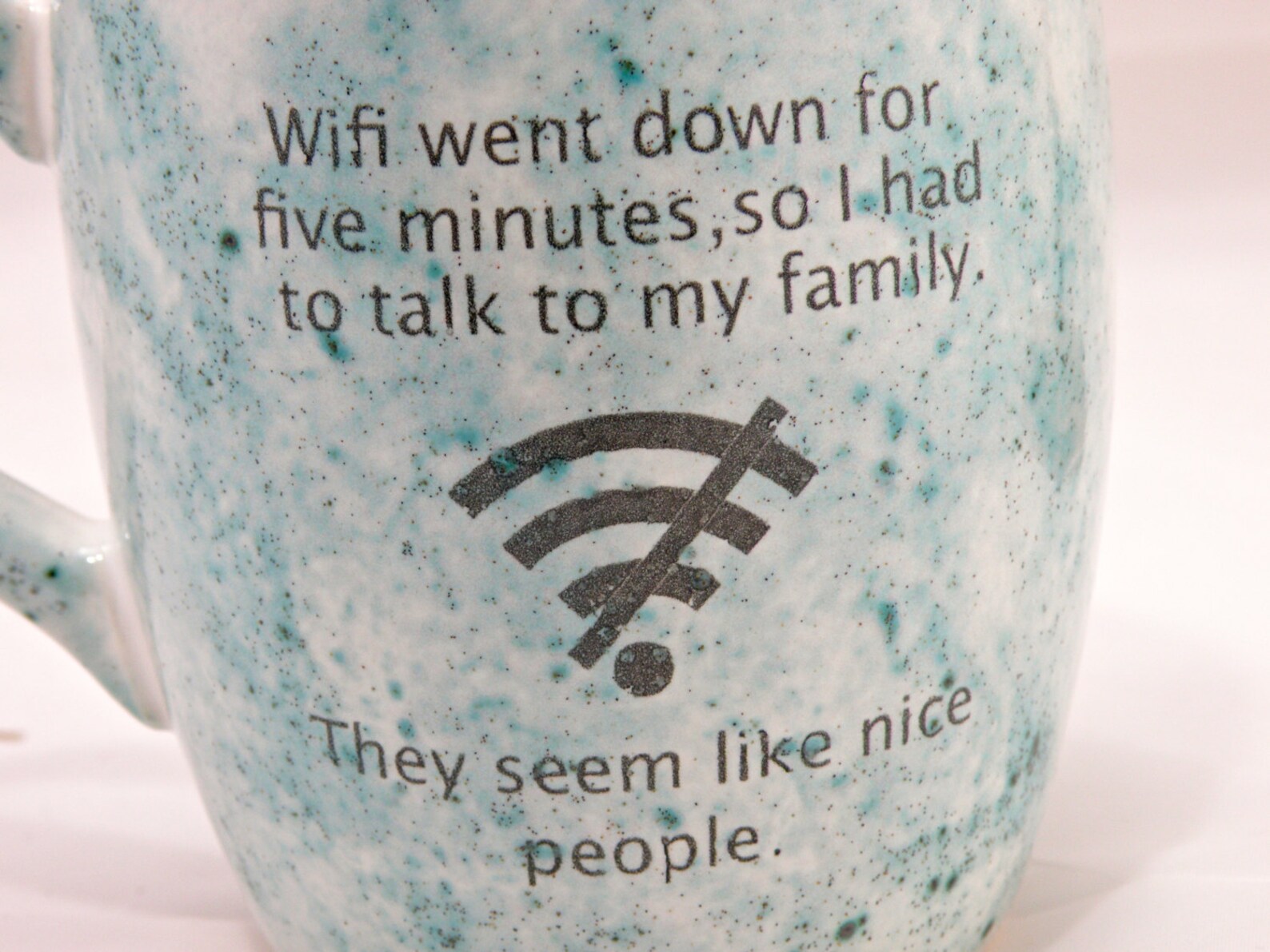 Wifi Mug Coffee Mug Tea Mug Mug for Gift Made to Order Etsy