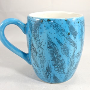 pottery Mug Tea mug coffee mug beer mug Food safe Lead free Glaze image 1