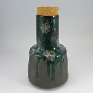 Large wine carafe Carafe  water carafe  water bottle Stoneware clay