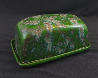 large  Covered Butter Dish  handmade Butter Dish Stoneware UK MADE Food safe Lead Free GLaze made to order